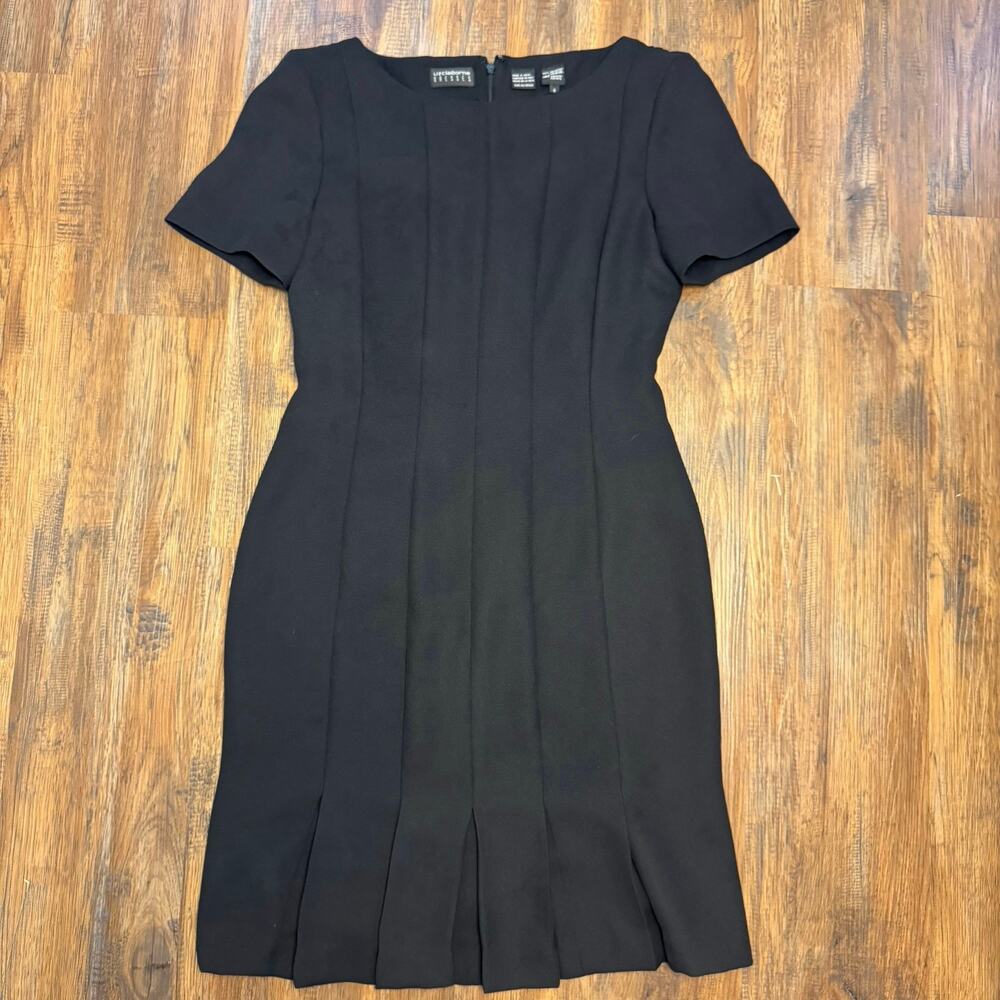 Vintage Y2K Liz Claiborne DRESSES black sheath dress early 2000s size 6